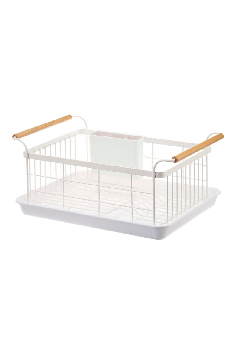 Tosca Dish Drainer Rack, Main, color, WHITE