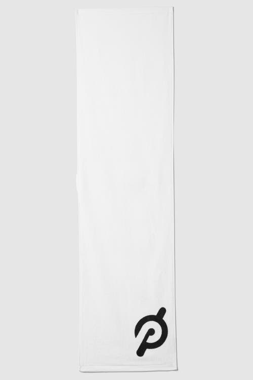Peloton Sweat Towel Set In White