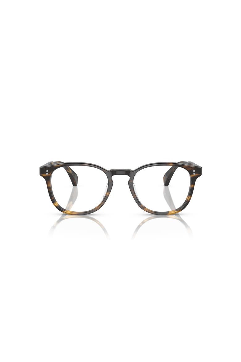 51mm Round optical glasses, Alternate, color, Black