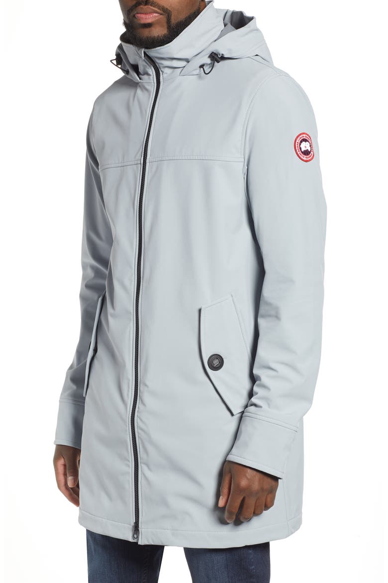Kent Slim Fit Windproof/Water Resistant Jacket, Alternate, color, FOG