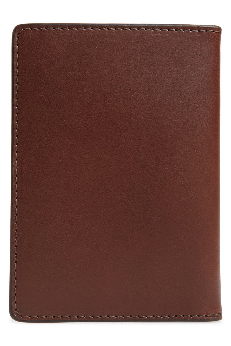 Leather Travel Wallet, Alternate, color, COGNAC