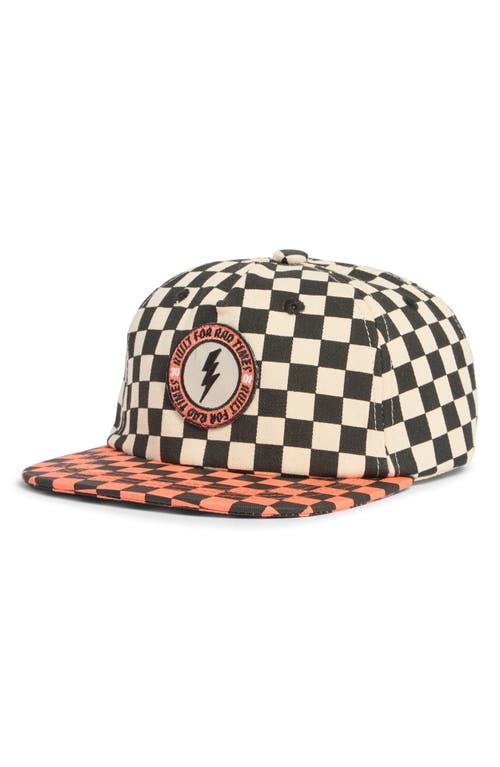 Tiny Whales Kids' Totally Chill Cotton Snapback Baseball Hat In Multi