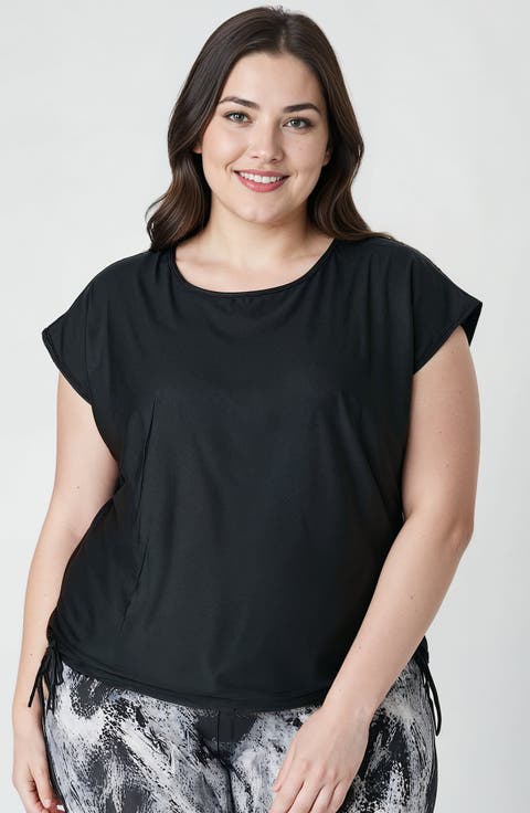 Plus Size Daphne Loose Fit Swim Top