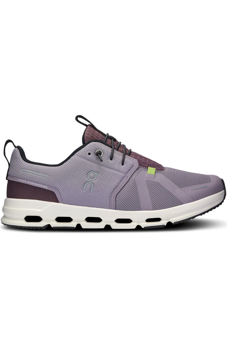 On Kids' Cloud Sky Running Sneaker, Alternate, color, Zinc/Grape