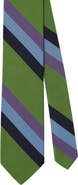 Robert Talbott Robert Bold Silk Cotton Stripe Best of Class Necktie