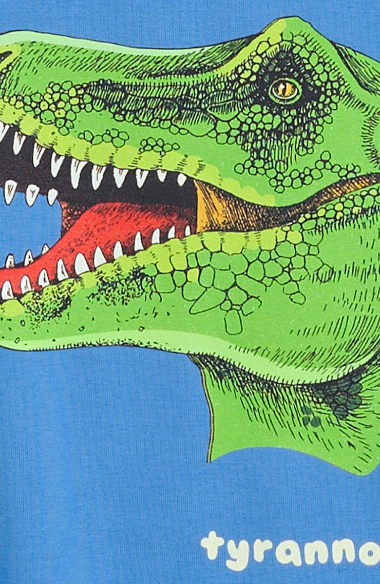 Rock Your Baby Kids' T-Rex Graphic T-Shirt, Alternate, color, Blue