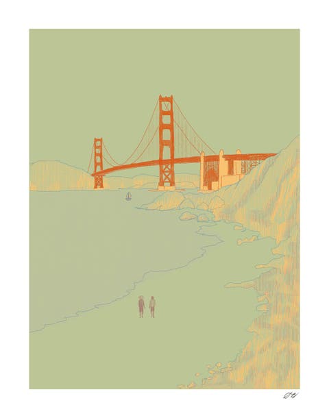 Golden Gate Print