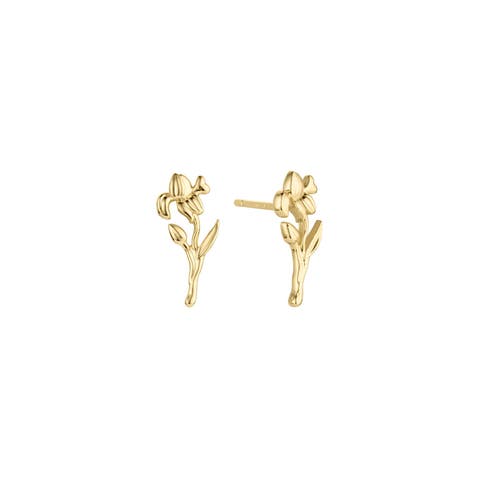 Elsie Birth Flower Studs