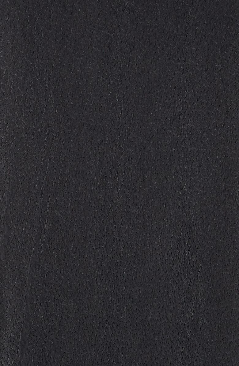 rag & bone Rebound Leather Belt, Alternate, color, Black