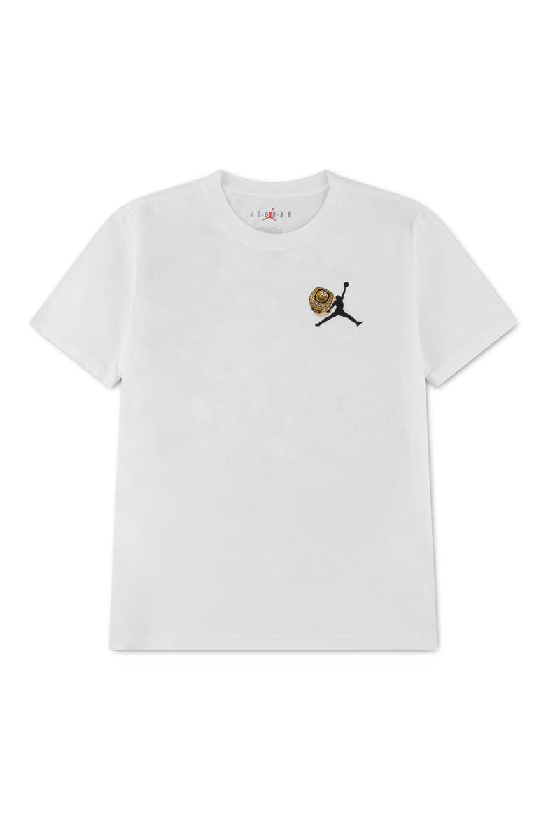 Kids' Jumpman Graphic T-Shirt, Main, color, SAIL