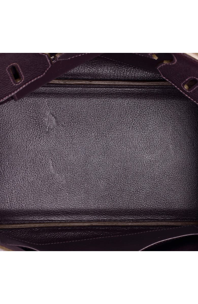 Pre-Owned Hermes Birkin Handbag Purple Togo with Palladium Hardware 30, Alternate, color, Raisin