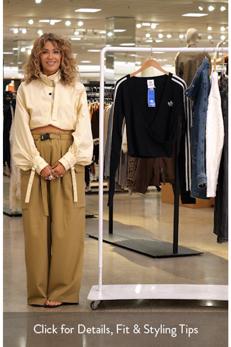 x Jennie Rib Surplice Cardigan video