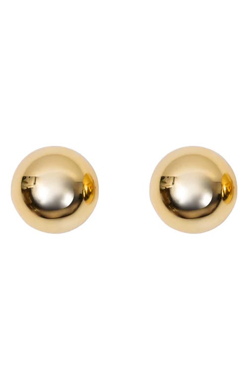 ARGENTO VIVO ARGENTO VIVO STERLING SILVER BUTTON STUD EARRINGS