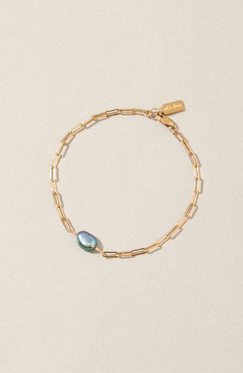 Set & Stones Jewellea Freshwater Pearl Bracelet In Multi
