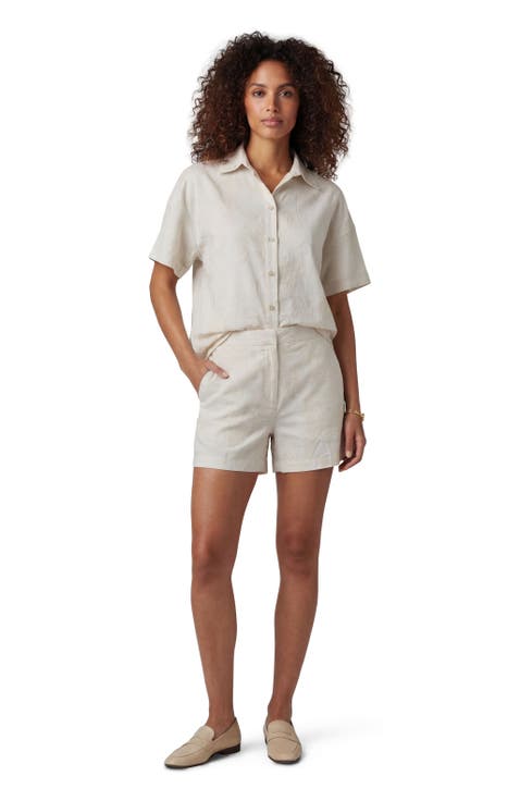 Paisley Explosion Womens Tailored Short