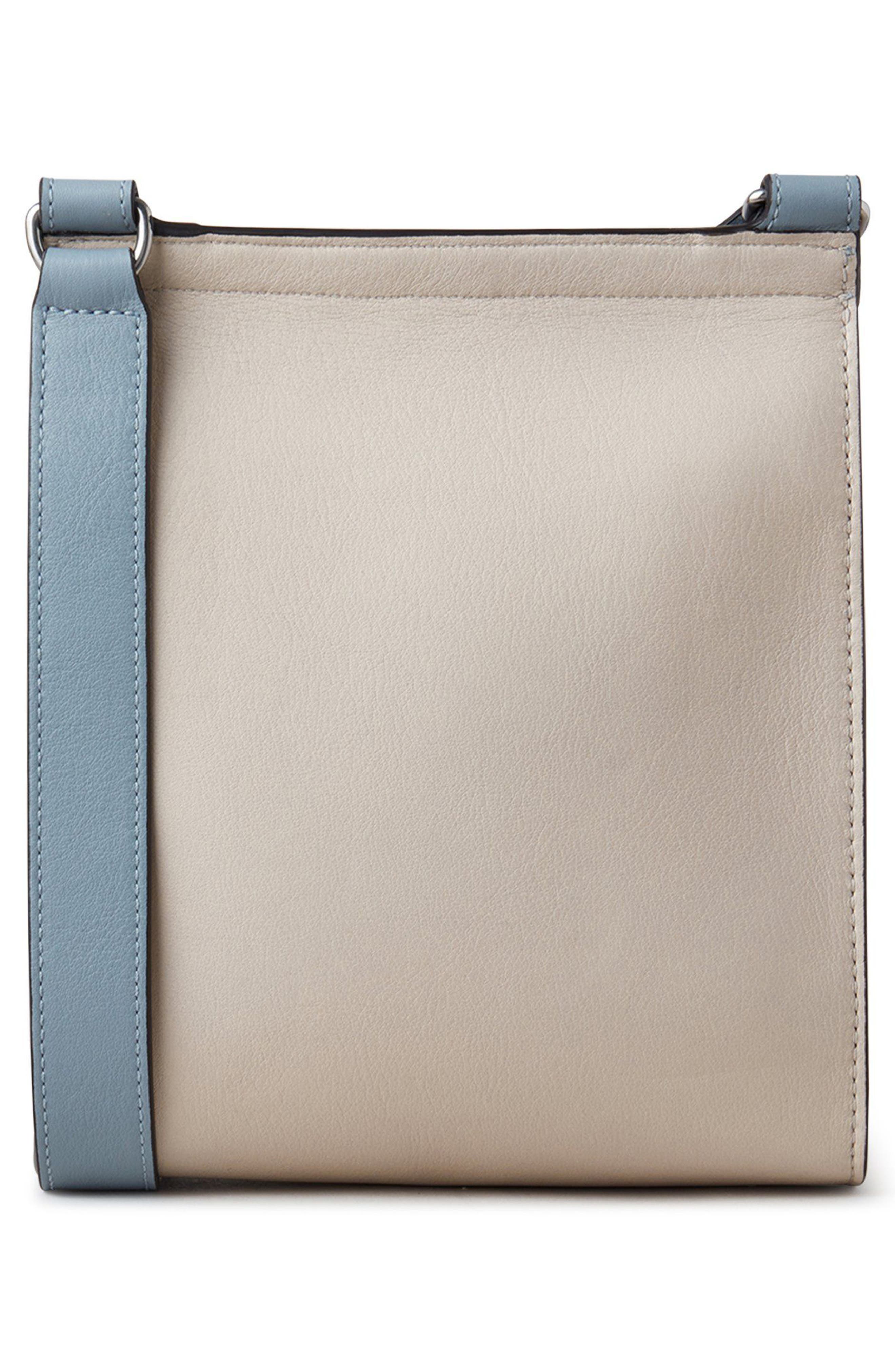 Mulberry x Paul Smith Small Antony Leather Crossbody Bag, Alternate, color, Ivory Multi
