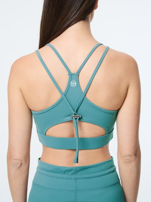 Sergio Tacchini Silvia Sports Bra In Blue