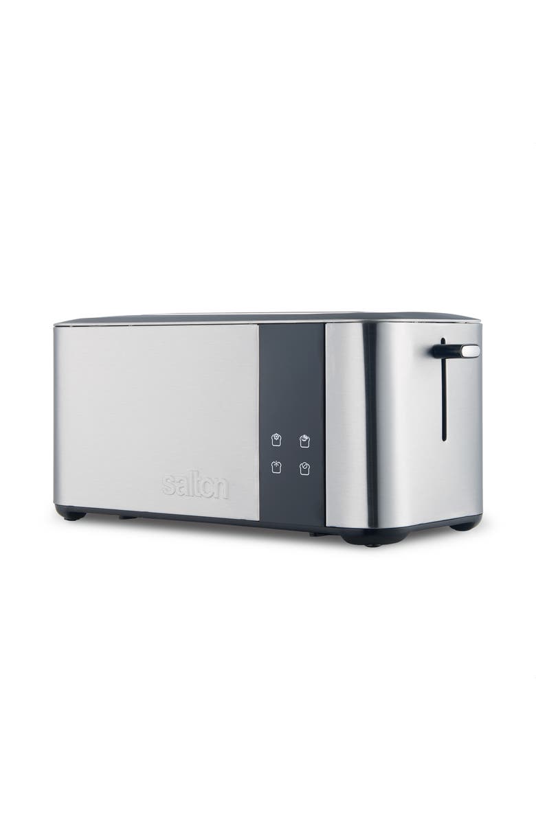 Salton Stainless Steel Countdown Long Slot Toaster, Alternate, color, Silver