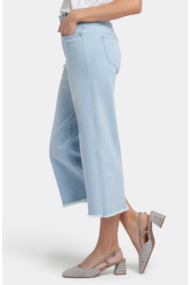 Major Wide Leg Capri Jeans, Alternate, color, CLEAR WATERS