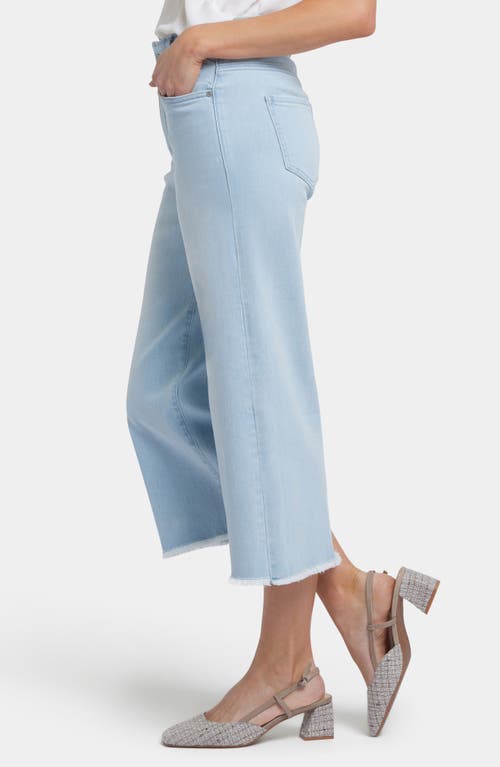 Nydj Major Wide Leg Capri Jeans In Clear Waters