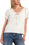 Billy T Gathered Cotton Peasant T-Shirt