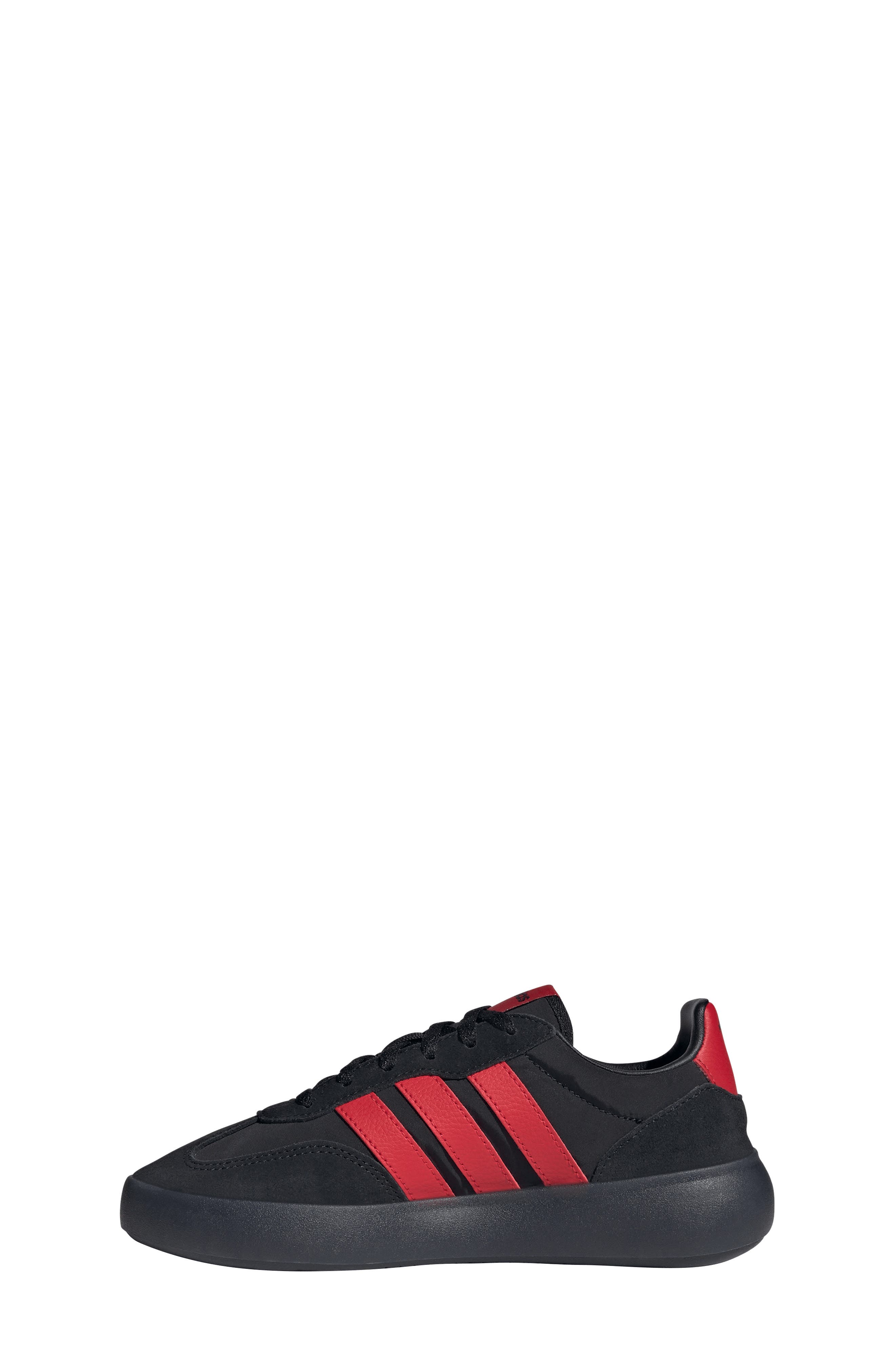 adidas Kids' Barreda Decode Sneaker, Alternate, color, Black/ Red/ Black