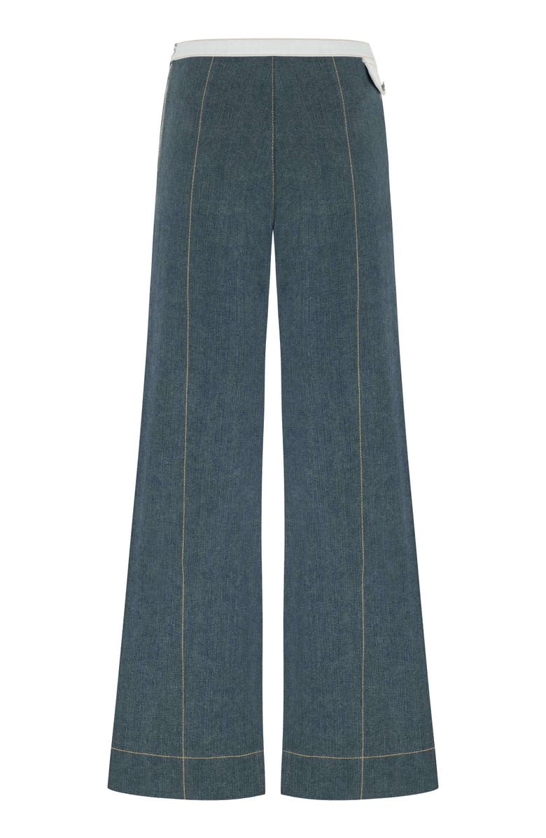 Jendue Monte Wide Leg Denim Jeans, Alternate, color, Blue