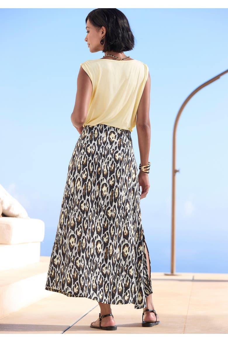 Shoulder Detail Top, Alternate, color, Yellow