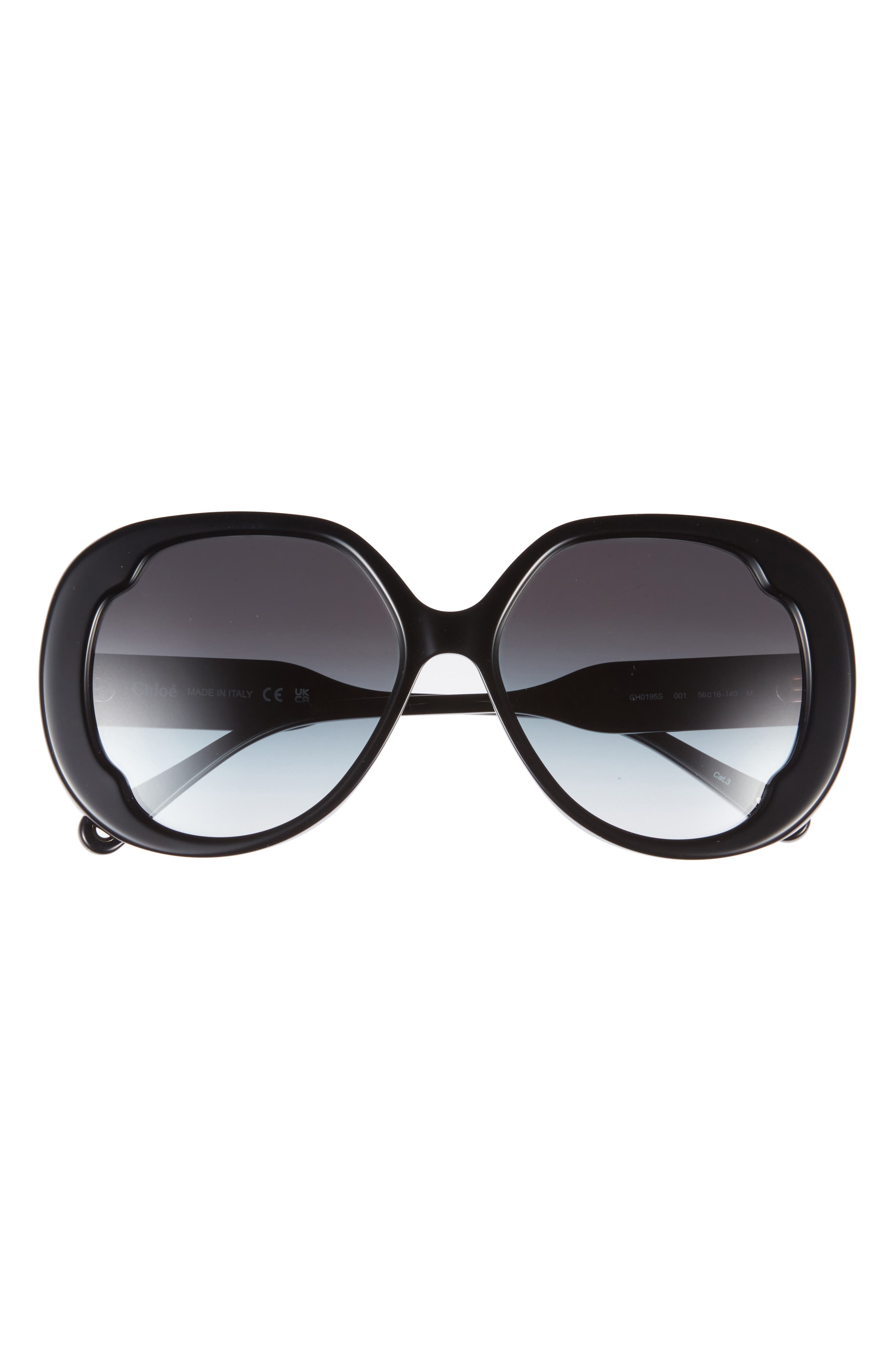 Chloé 56mm Round Sunglasses