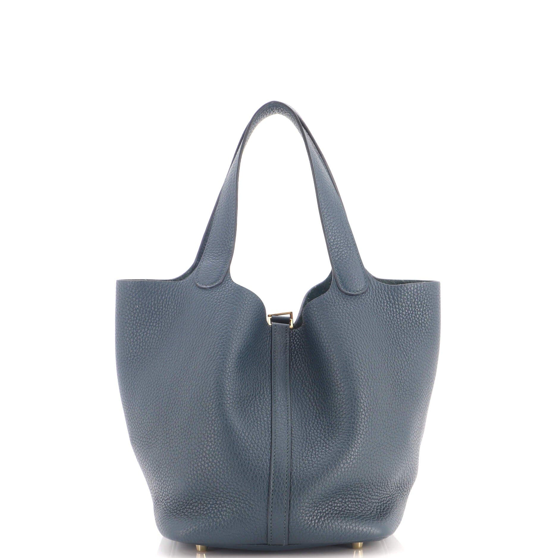Picotin Lock Bag Clemence MM, Alternate, color, Green