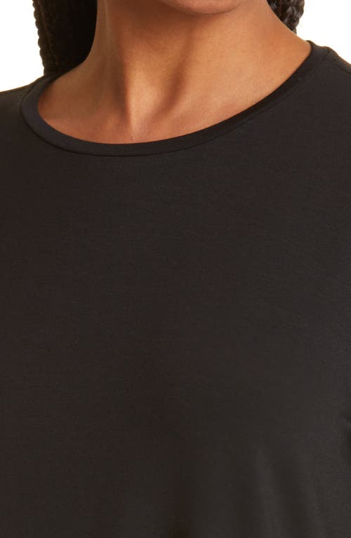 Eileen Fisher Jersey Tunic In Black