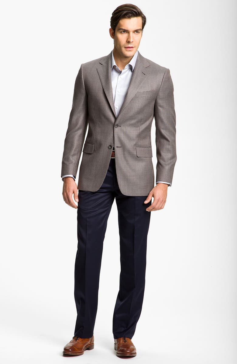 BOSS Leather Belt, Alternate, color, 