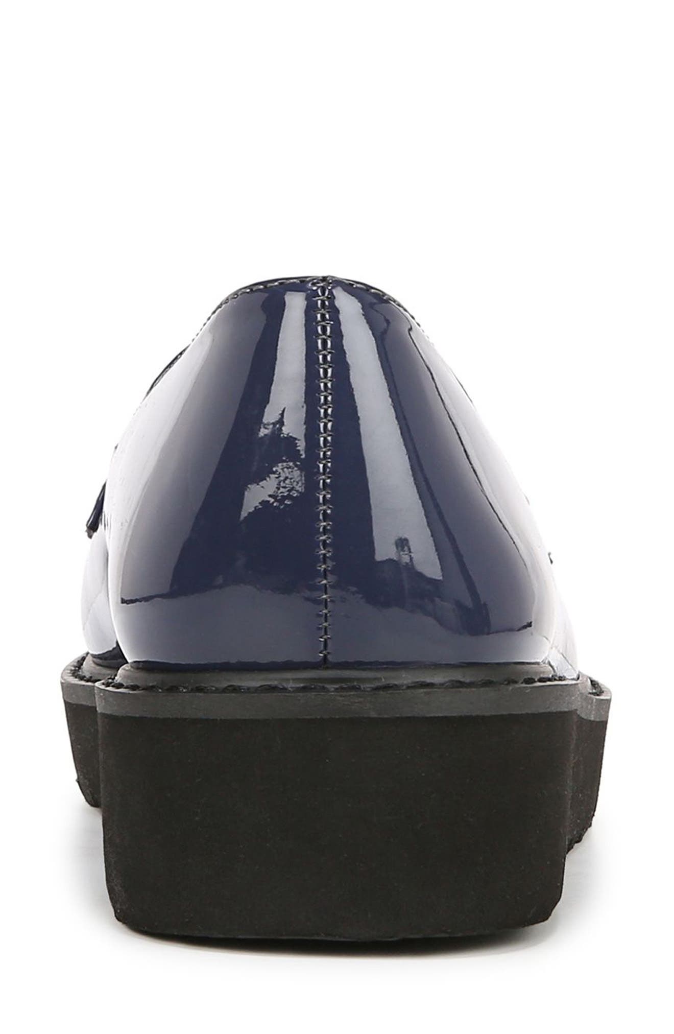 Naturalizer Expert Kilted Platform Loafer - Wide Width Available, Alternate, color, Midnight Blue