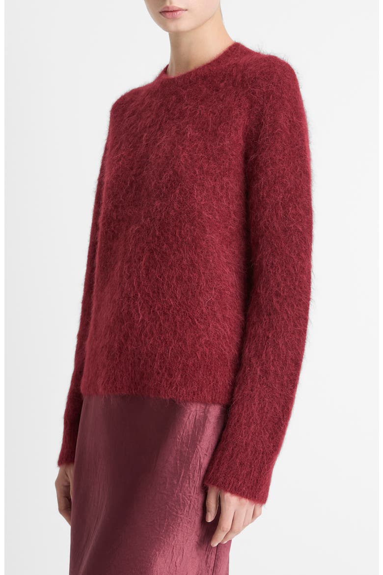 Brushed Sweater, Alternate, color, ROSE WINE