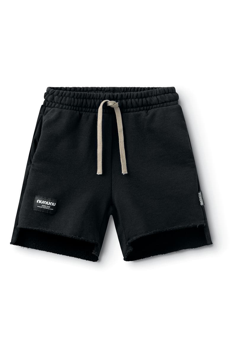 Nununu Kids' Unbalanced Sweatshorts, Main, color, 