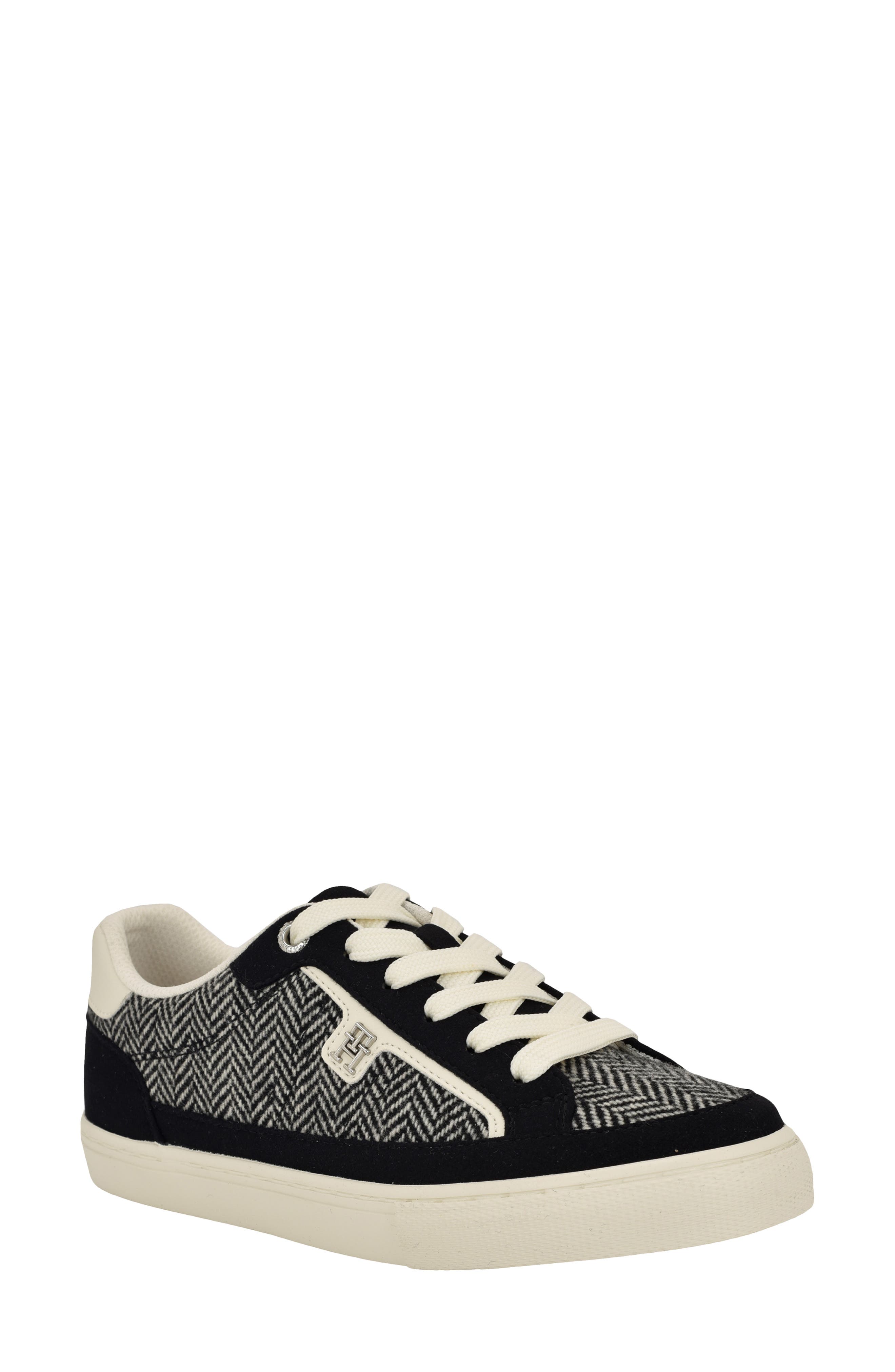 Tommy Hilfiger Lencet Sneaker, Main, color, Black