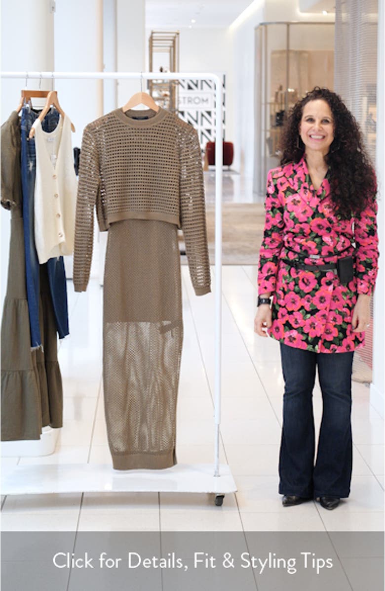 Miro Open Stitch Dress, sales video thumbnail