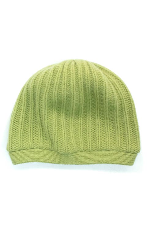 Rickrack Stitch Wool Blend Beanie