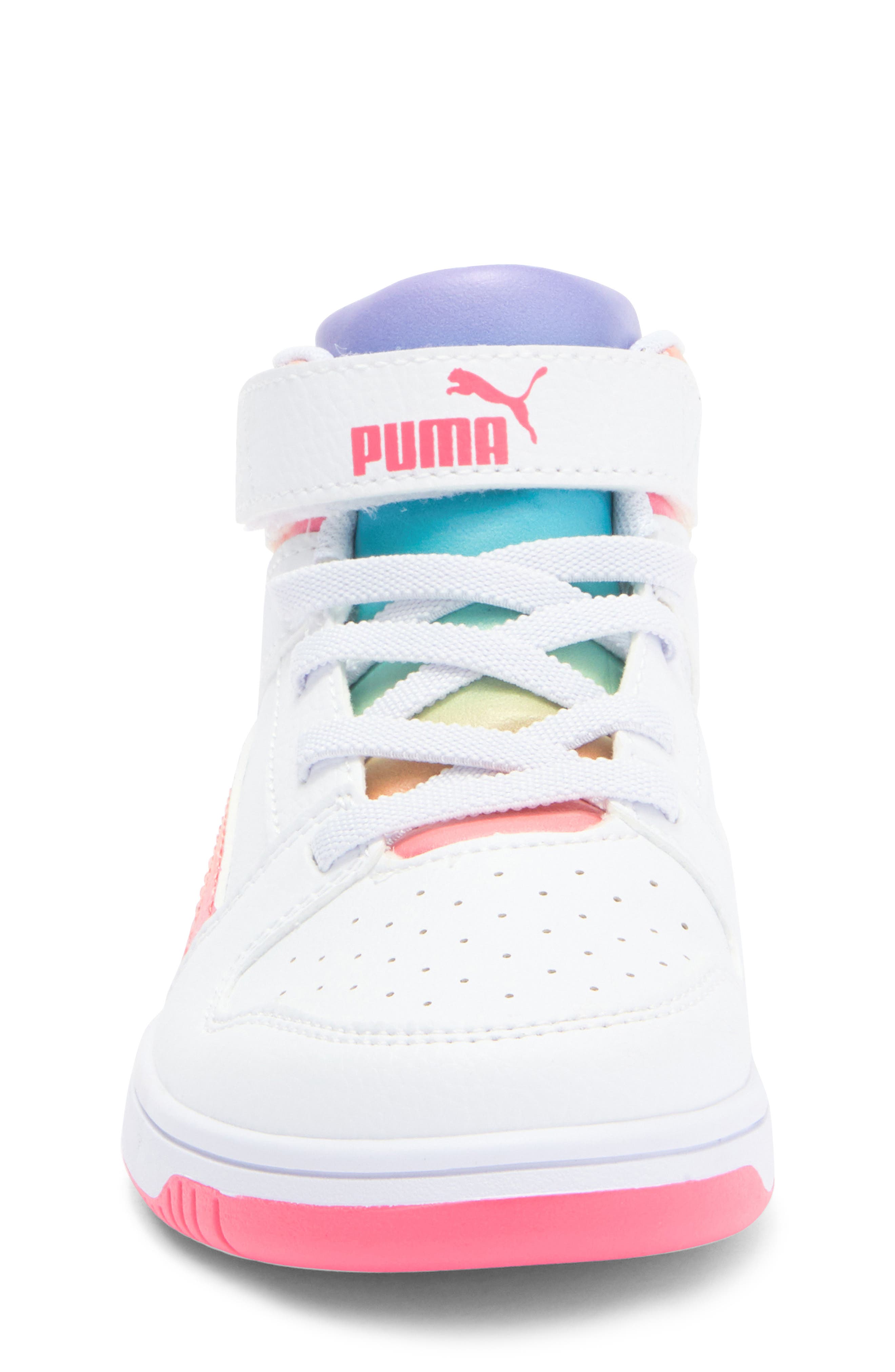 PUMA Kids' Rebound Layup Sneaker, Alternate, color, 