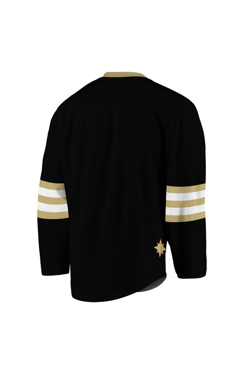 ADPRO Sports Youth Black/Gold Vancouver Warriors Replica Jersey, Alternate, color, Black