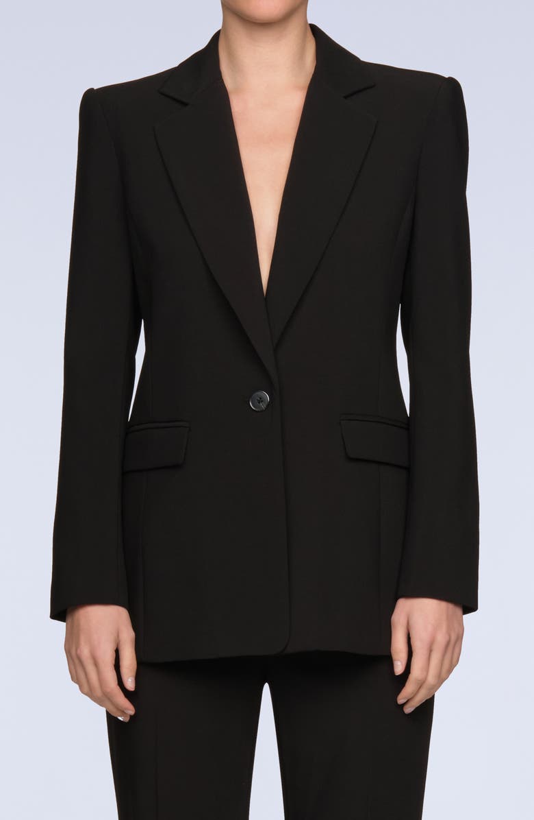 BCBGMAXAZRIA Amanda Blazer, Main, color, Black