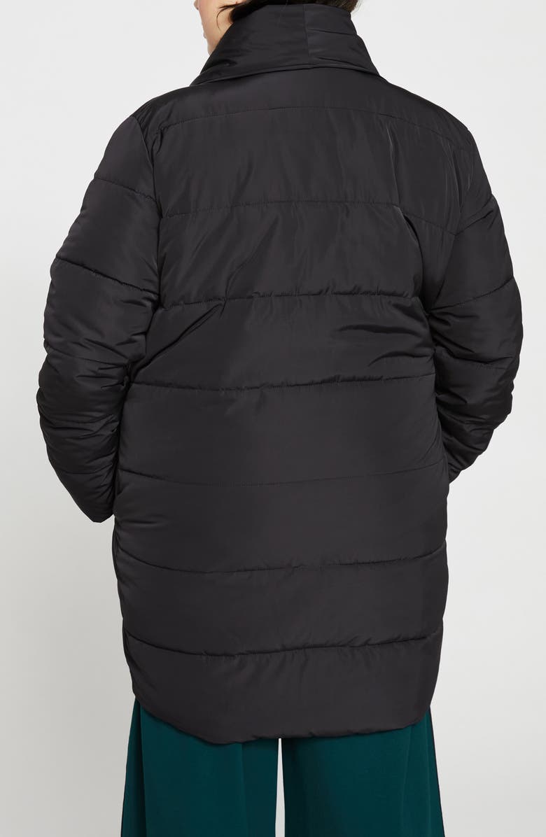 Universal Standard Kanda 2 Wrap Puffer Coat, Alternate, color, 