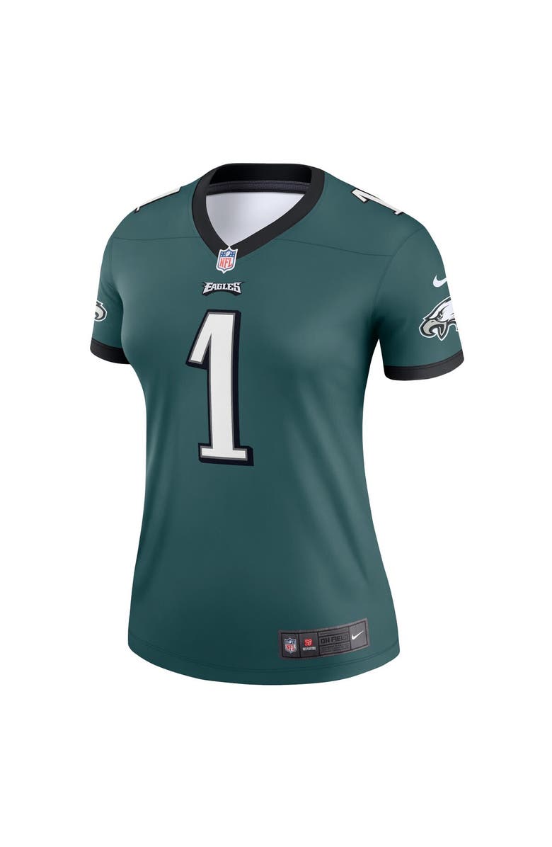 Nike Women's Nike Jalen Hurts Midnight Green Philadelphia Eagles Legend Jersey, Alternate, color, 
