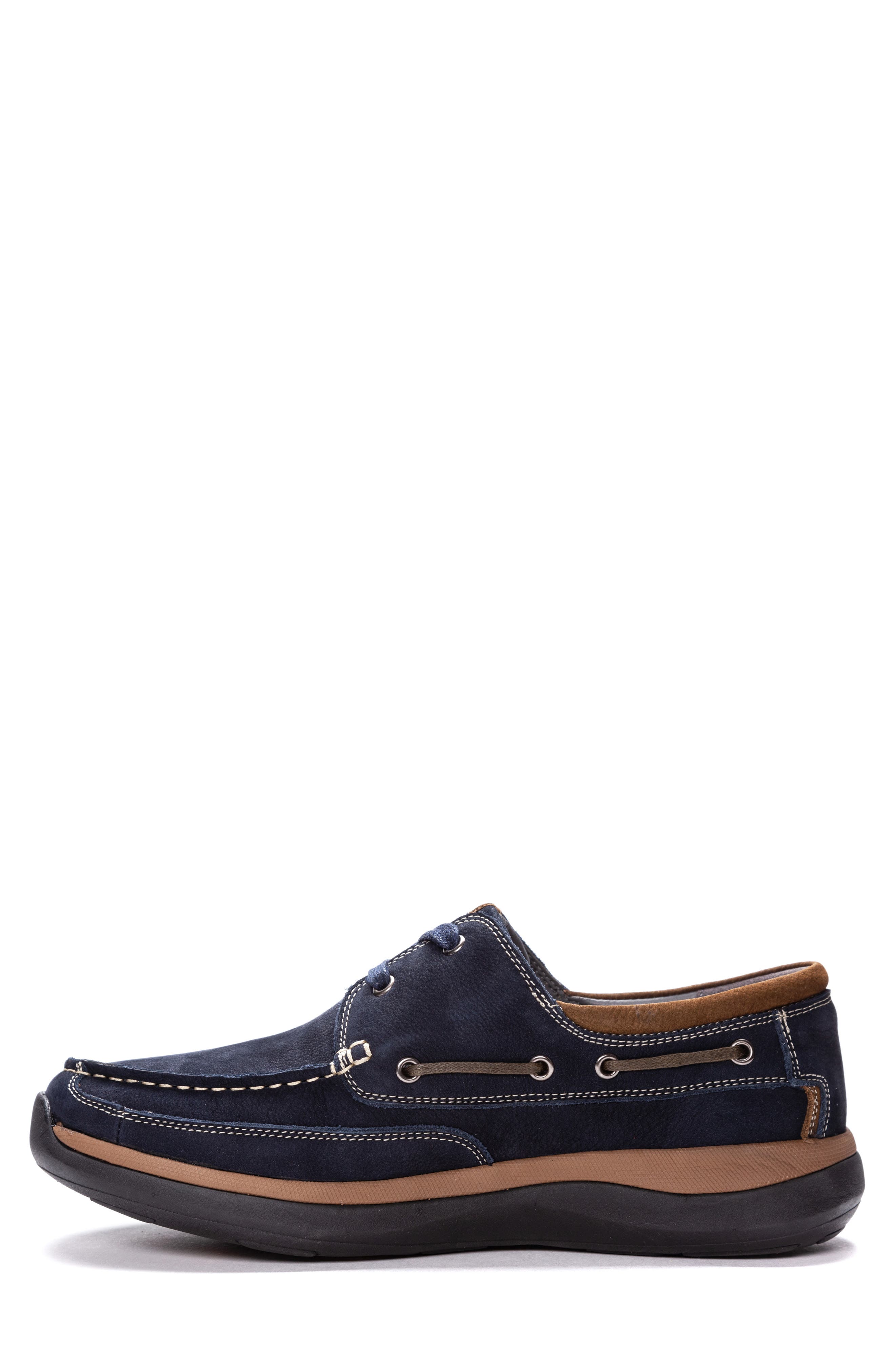 Pomeroy Boat Shoe, Alternate, color, NAVY