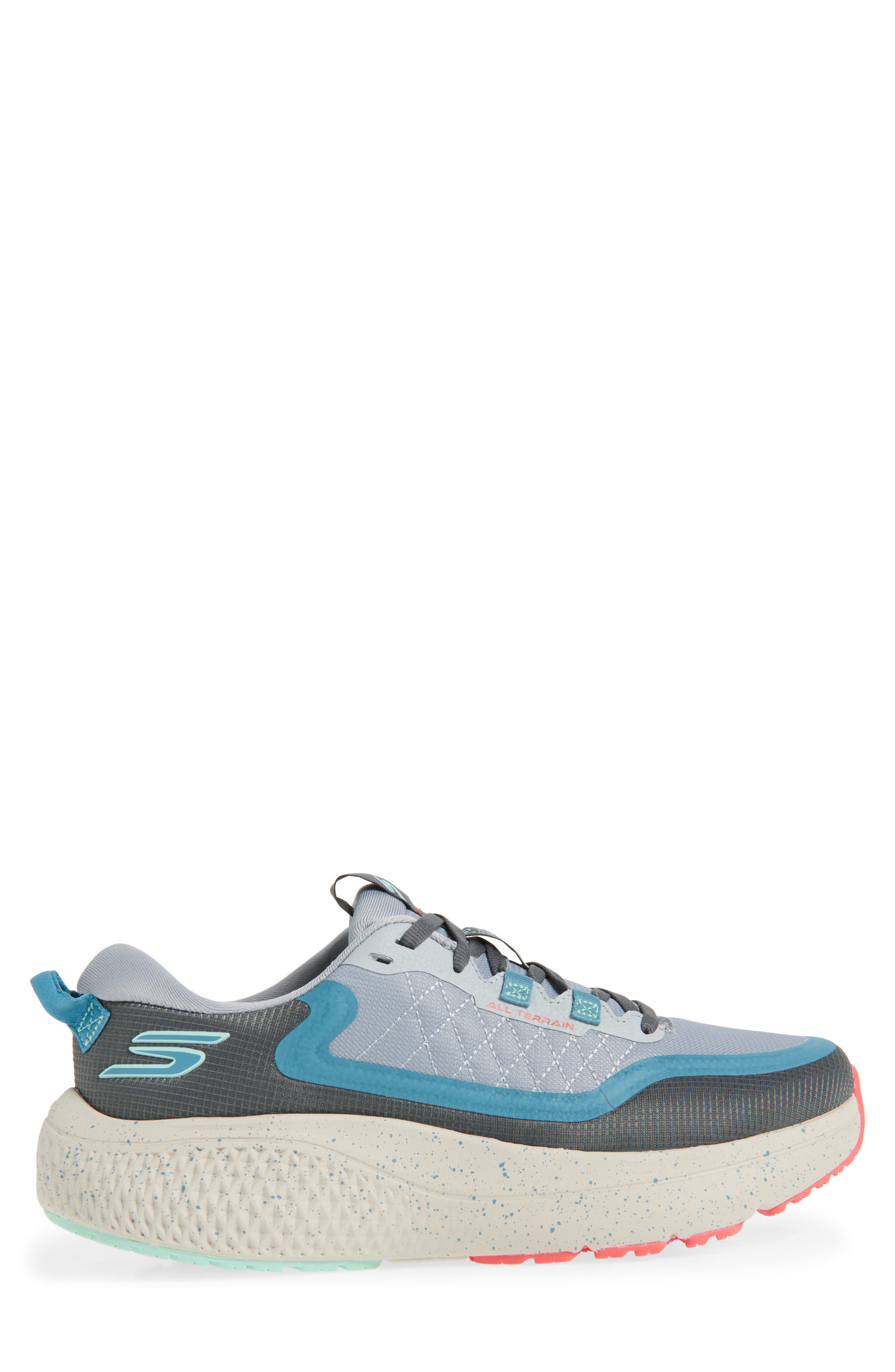 GO RUN Supersonic Max Running Shoe, Alternate, color, GRAY