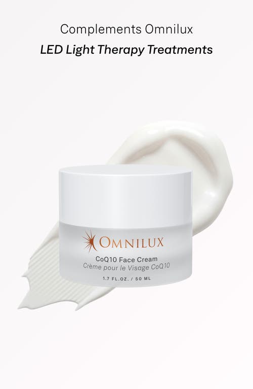 Omnilux Coq10 Face Cream In Transparent