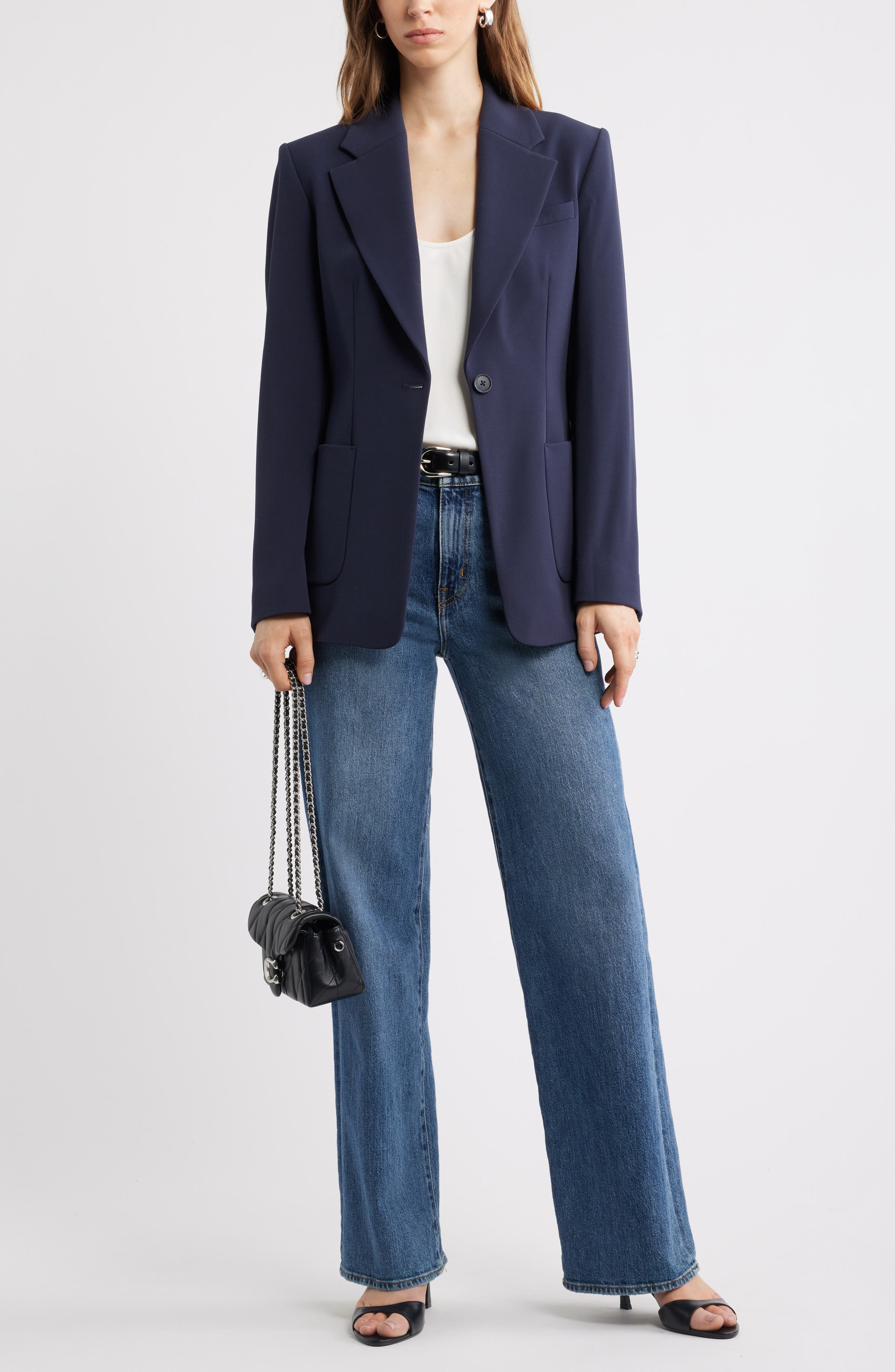 Женские пиджаки Nordstrom Fitted Blazer — фото 2