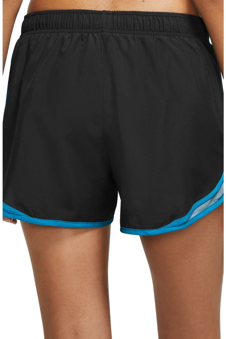 Dri-FIT Tempo Running Shorts, Alternate, color, BLACK/ WORN BLUE