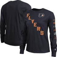 Champion Women's Champion Black Philadelphia Flyers 2-Hit Long Sleeve T-Shirt