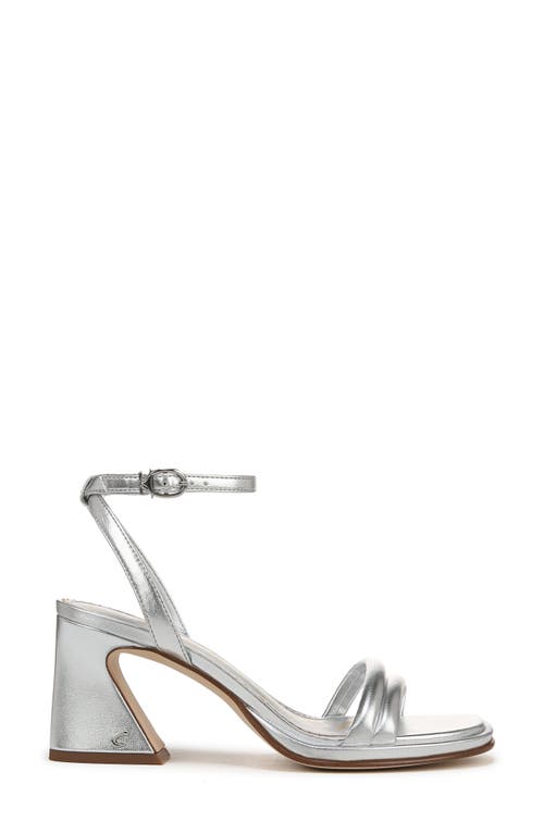 Circus Ny By Sam Edelman Hartlie Ankle Strap Sandal In Soft Silver